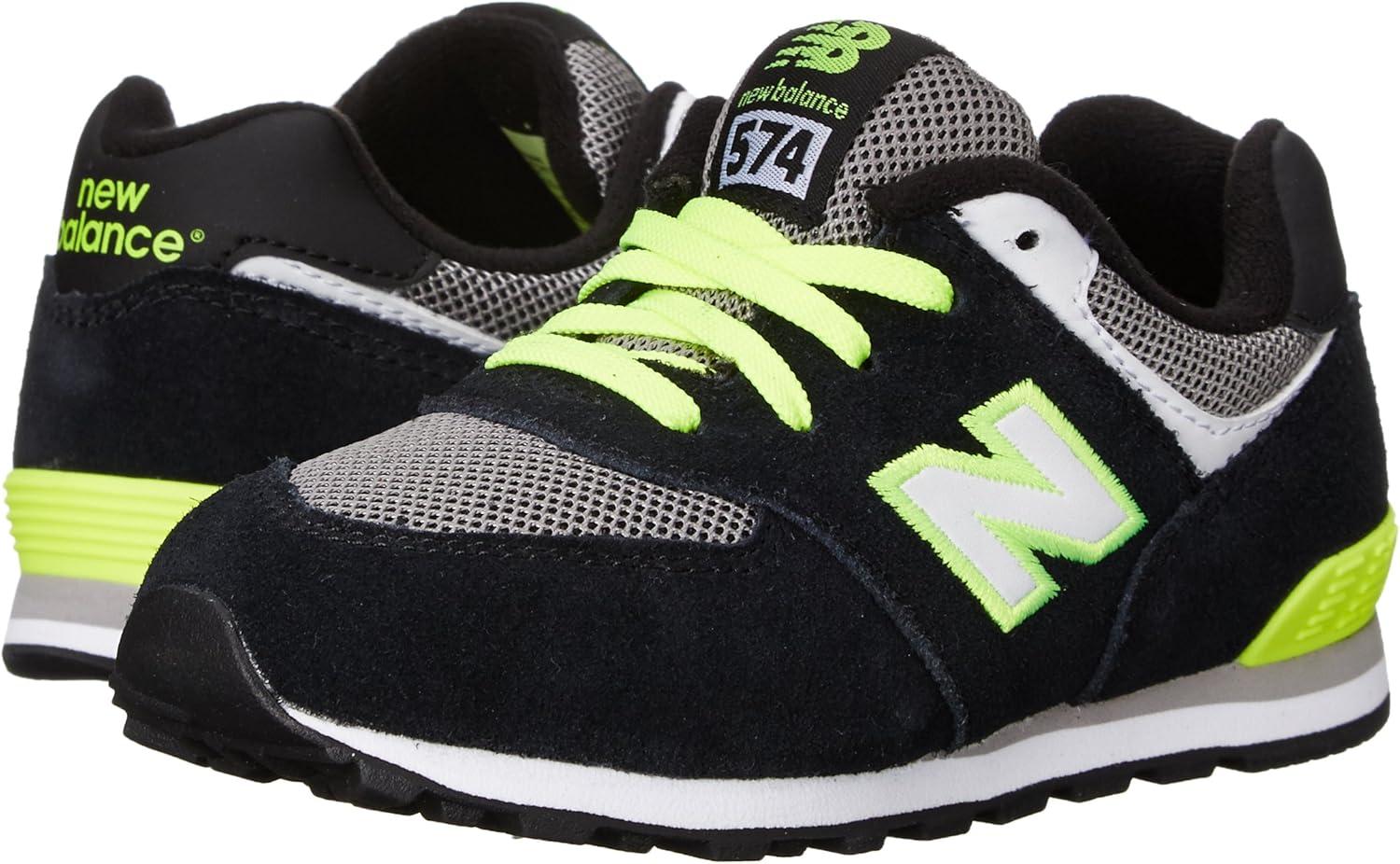 image:imageNew Balance 574 G Kids Youth SneakerBlackAlloy
