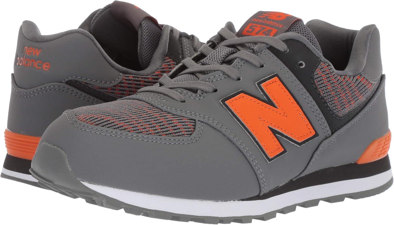 image:imageNew Balance 574 G Kids Youth SneakerCastlerockBengal Tiger