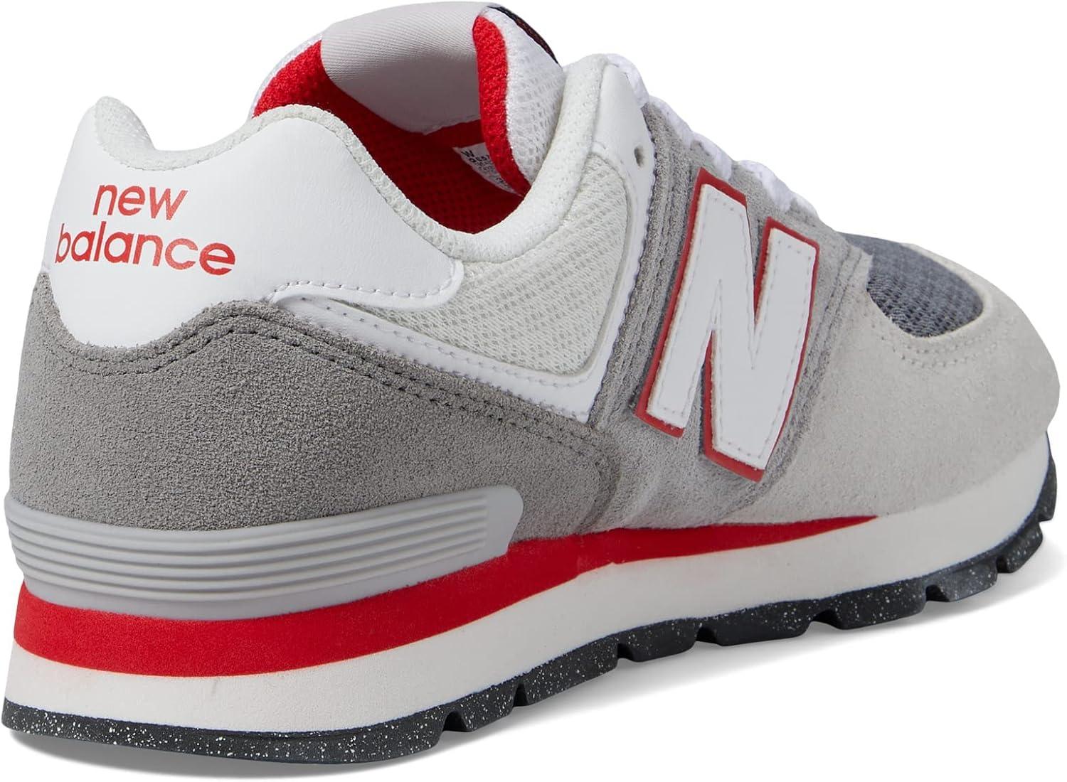 image:imageNew Balance 574 G Kids Youth SneakerDark GreyRedGrey