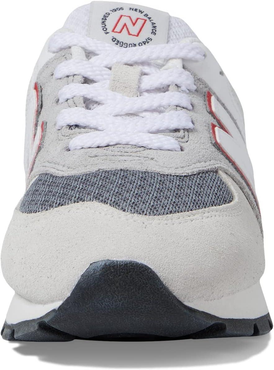 image:imageNew Balance 574 G Kids Youth SneakerDark GreyRedGrey