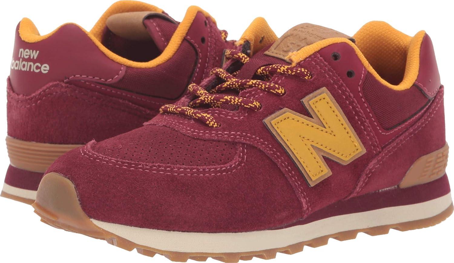 image:imageNew Balance 574 G Kids Youth SneakerMercury RedGold Rush