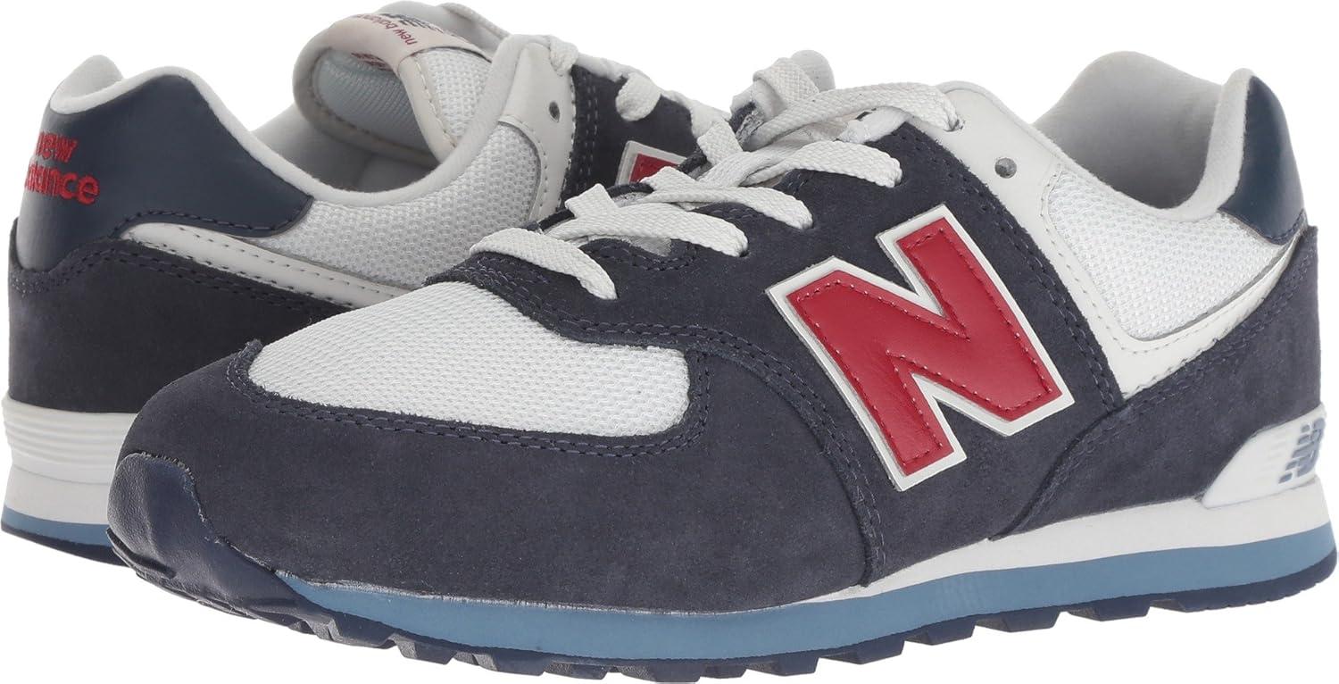 image:imageNew Balance 574 G Kids Youth SneakerNavyRed