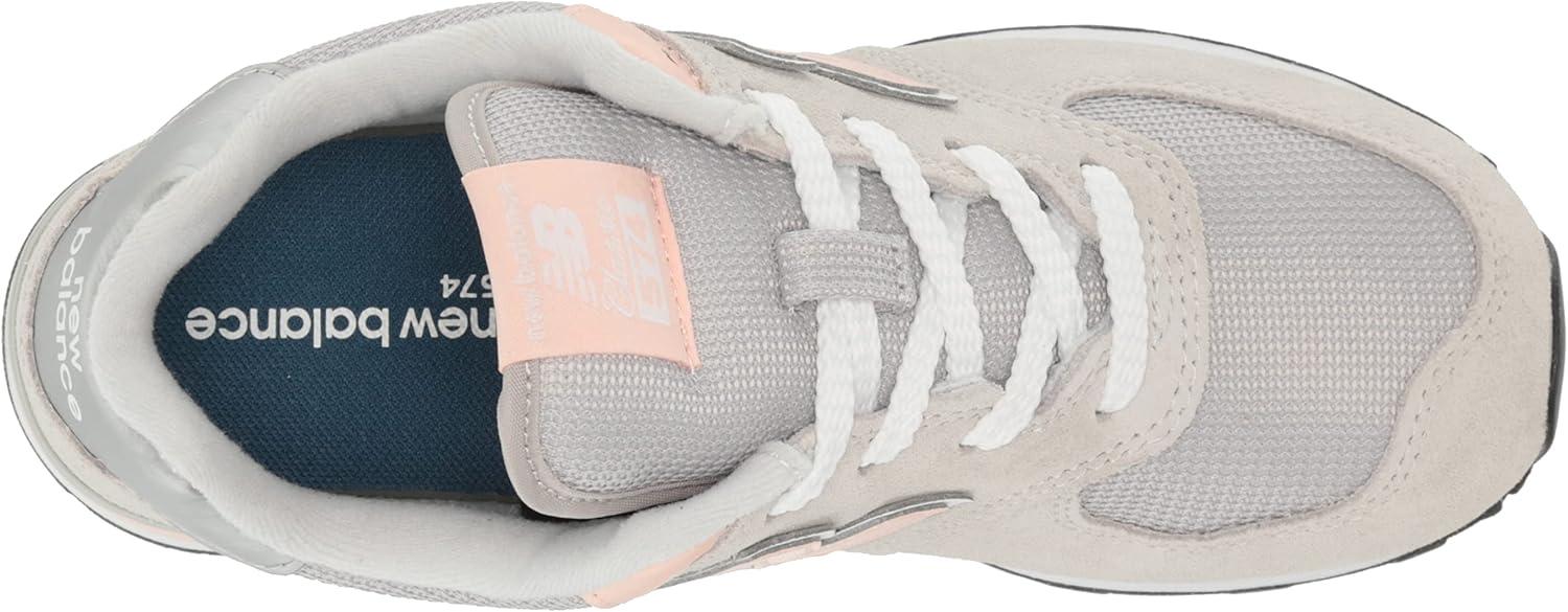 image:imageNew Balance 574 G Kids Youth SneakerRain CloudPink Haze