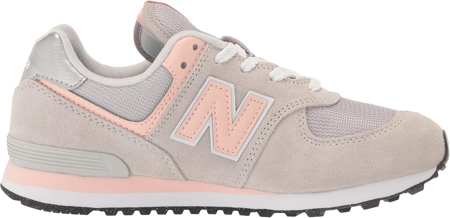 image:imageNew Balance 574 G Kids Youth SneakerRain CloudPink Haze