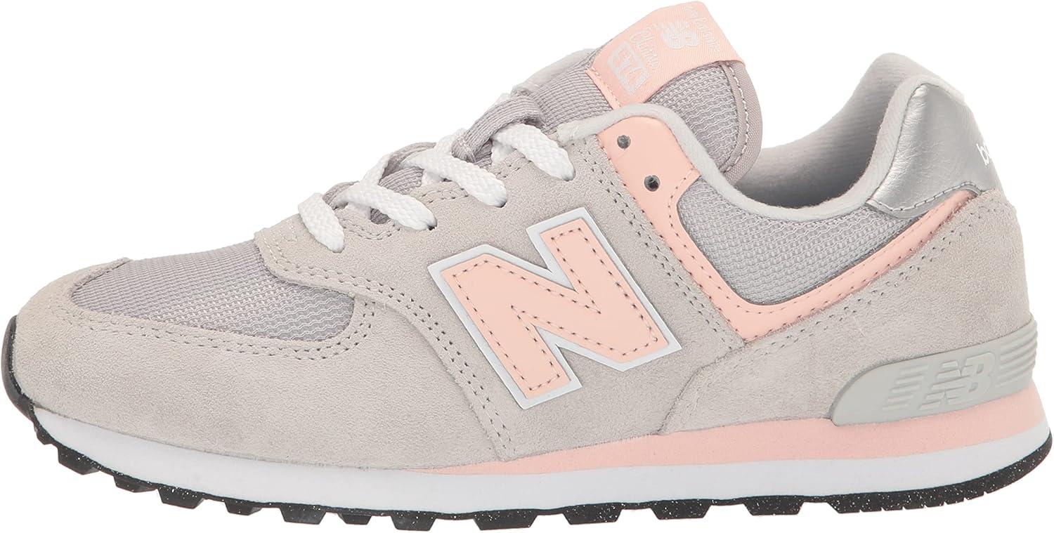 image:imageNew Balance 574 G Kids Youth SneakerRain CloudPink Haze