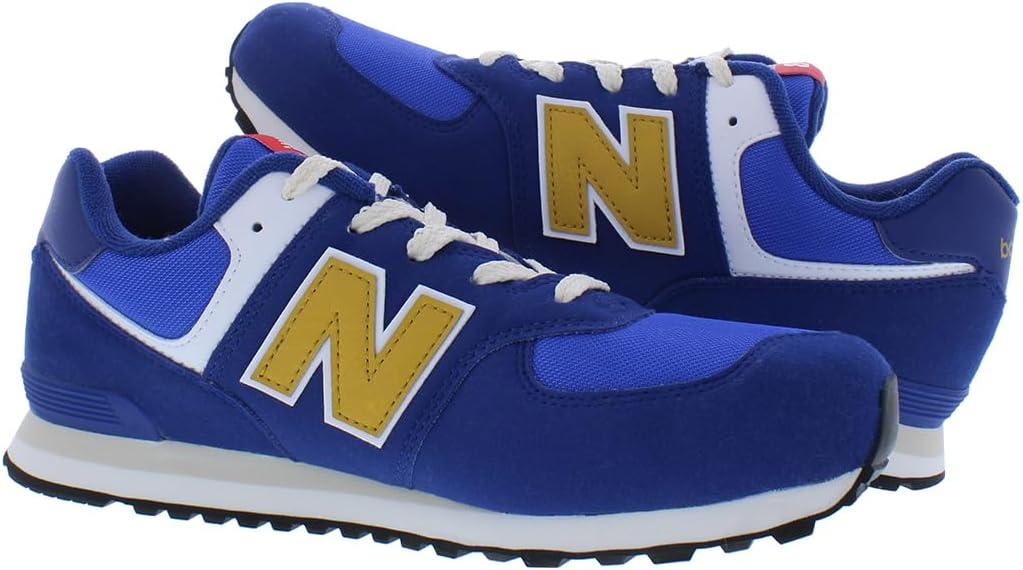 image:imageNew Balance 574 G Kids Youth SneakerRoyal BlueYellowBlue