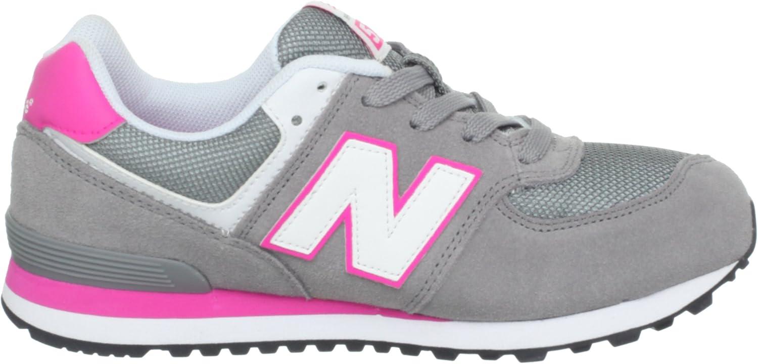 image:imageNew Balance 574 G Kids Youth SneakerSilverPink