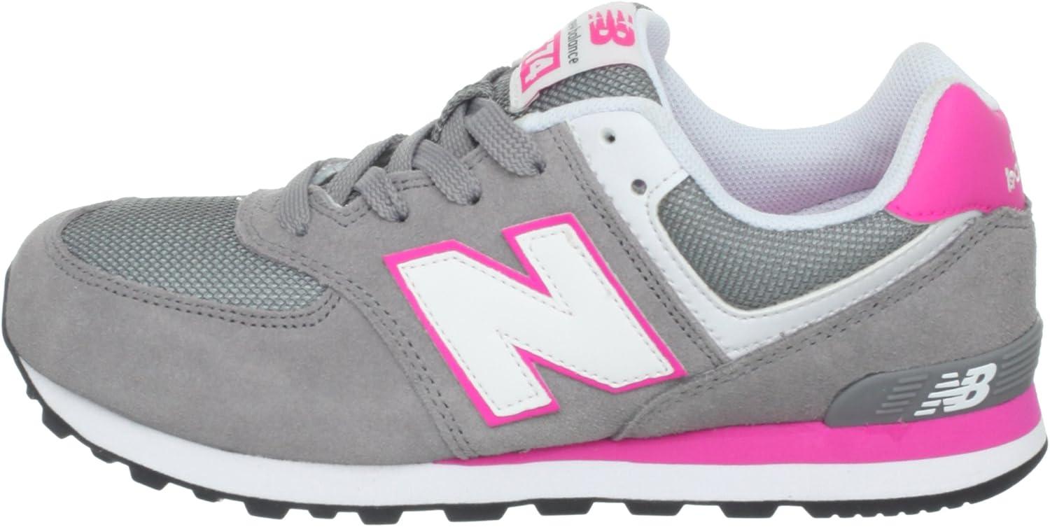 image:imageNew Balance 574 G Kids Youth SneakerSilverPink