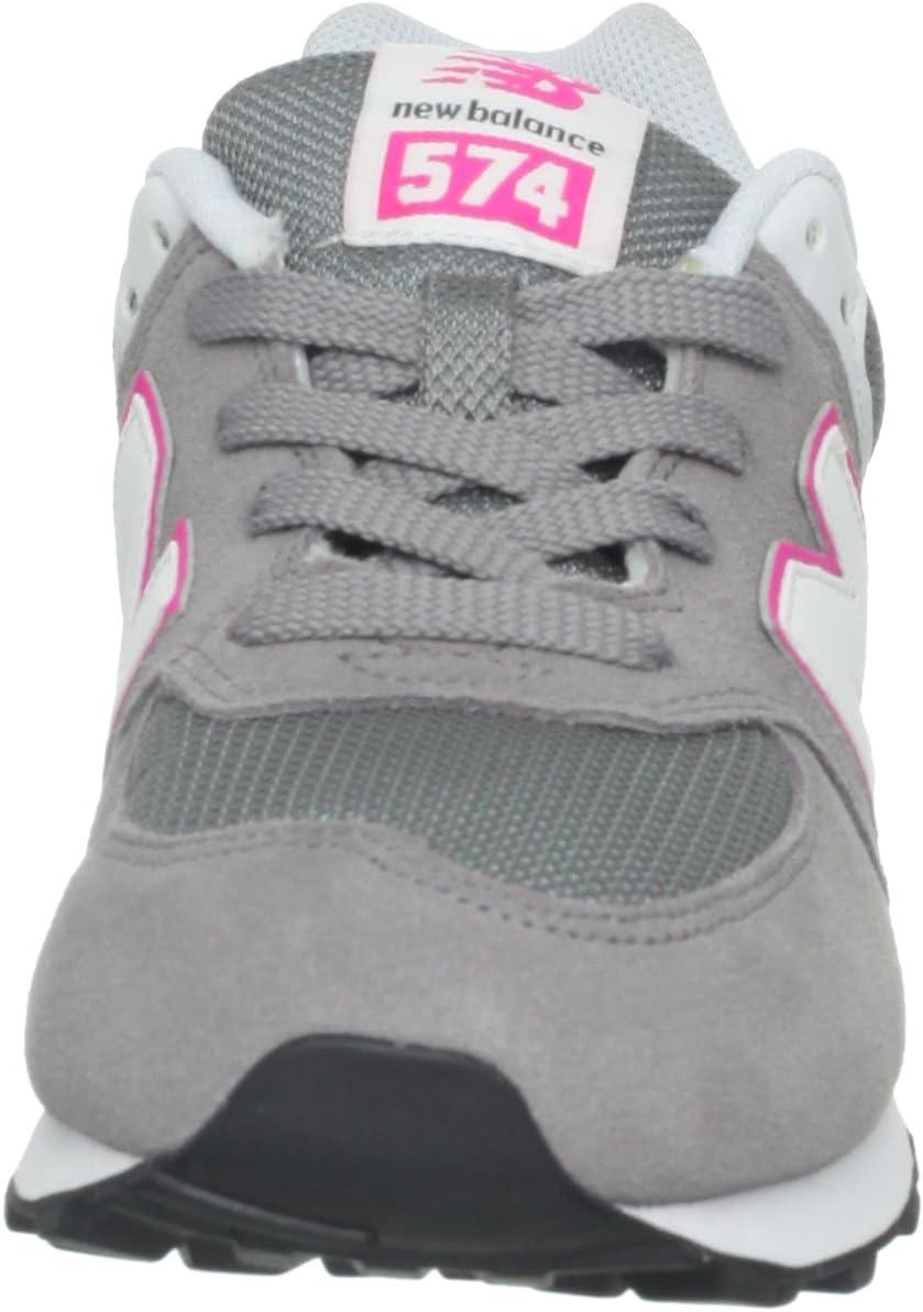 image:imageNew Balance 574 G Kids Youth SneakerSilverPink
