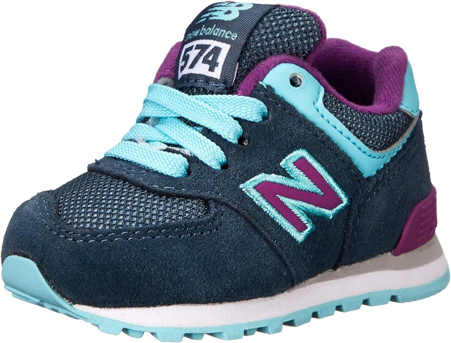 image:imageNew Balance 574 G Kids Youth SneakerStone BlueAfrican Violet