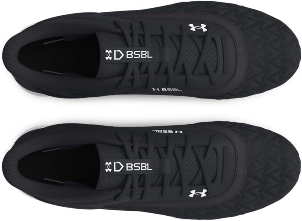 image:imageUnder Armour Mens Leadoff Low Rm 30 Baseball Cleat Sneaker001 BlackBlackWhite