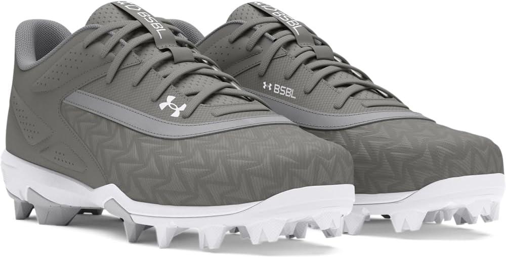image:imageUnder Armour Mens Leadoff Low Rm 30 Baseball Cleat Sneaker101 Baseball GrayBaseball GrayWhite
