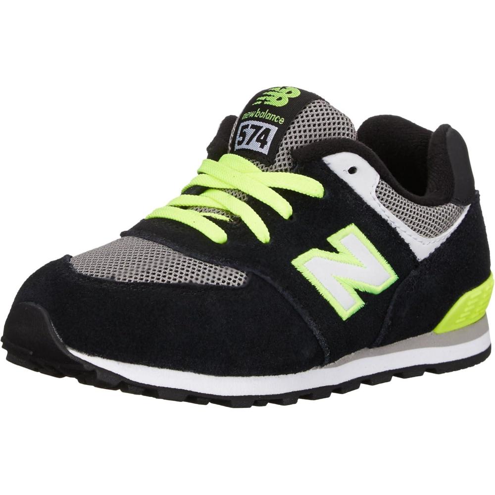 image:imageNew Balance 574 G Kids Youth SneakerBlackAlloy