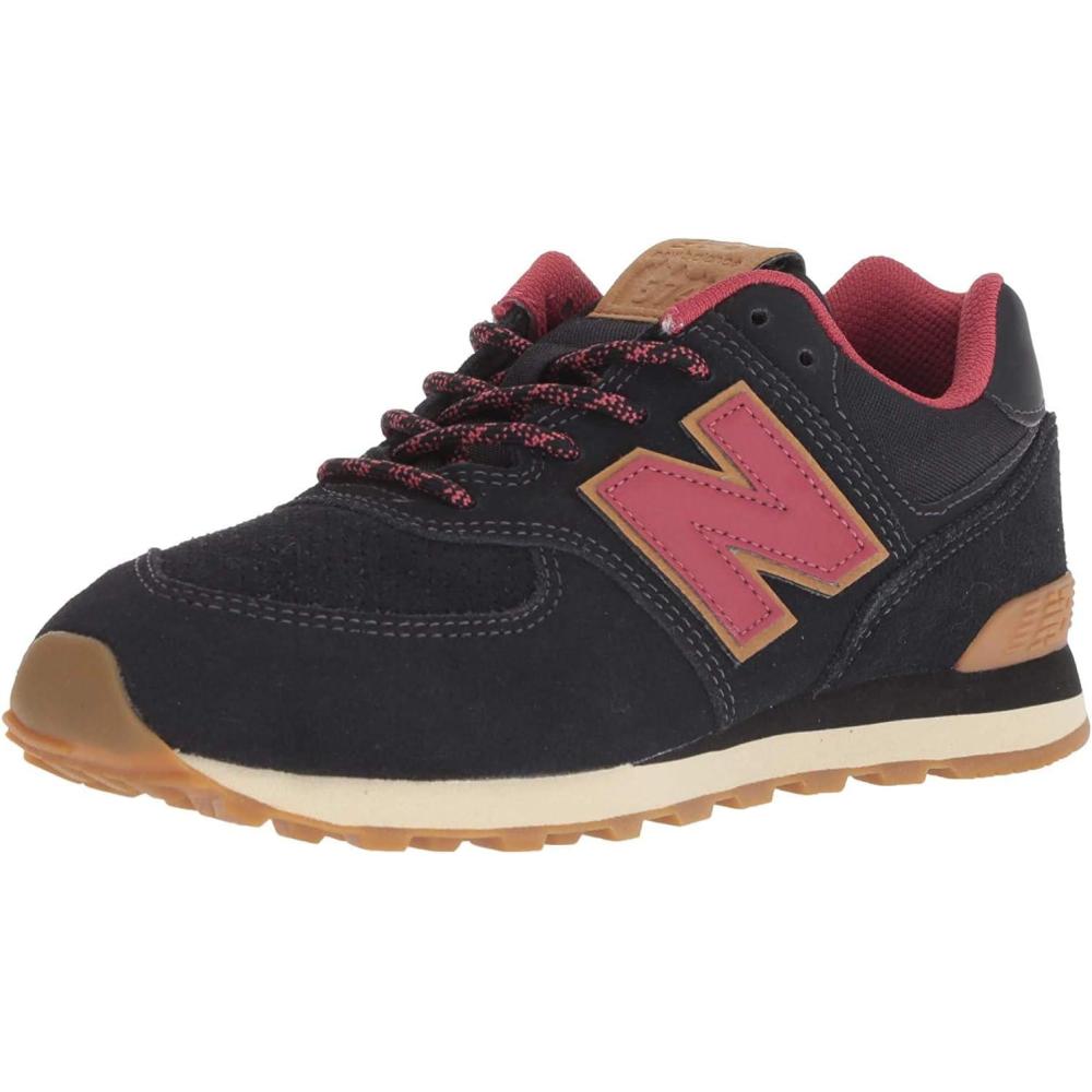 image:imageNew Balance 574 G Kids Youth SneakerBlackEarth Red