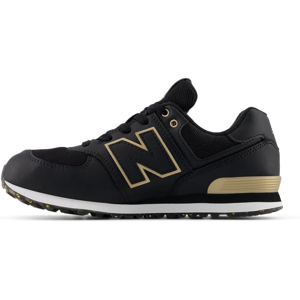 image:imageNew Balance 574 G Kids Youth SneakerBlackGold