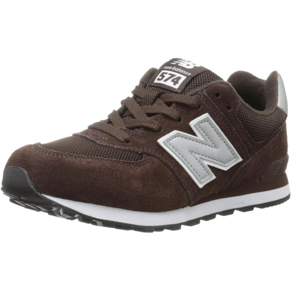 image:imageNew Balance 574 G Kids Youth SneakerChocolate
