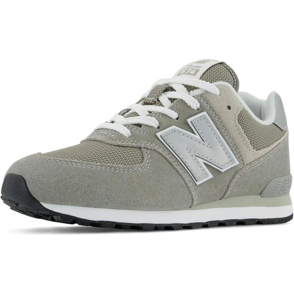 image:imageNew Balance 574 G Kids Youth SneakerGreyWhite