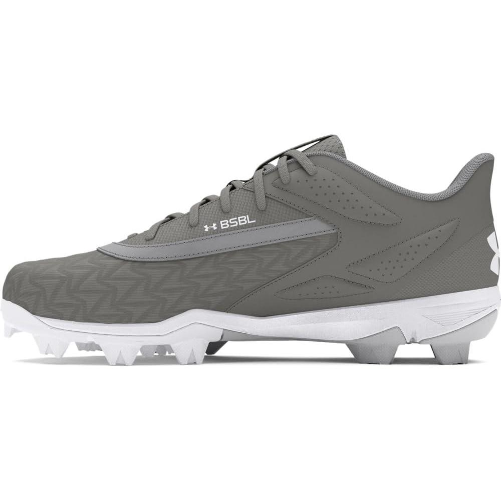 image:imageUnder Armour Mens Leadoff Low Rm 30 Baseball Cleat Sneaker101 Baseball GrayBaseball GrayWhite