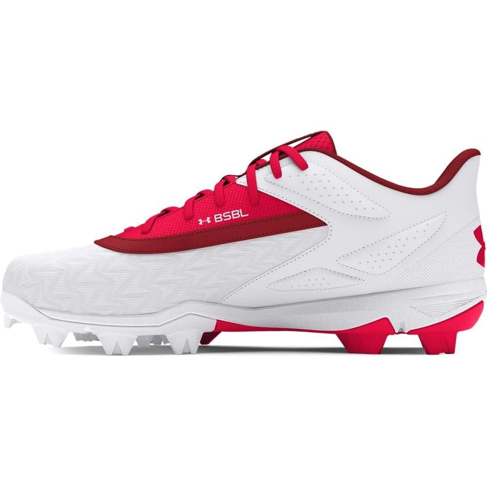 image:imageUnder Armour Mens Leadoff Low Rm 30 Baseball Cleat Sneaker600 RedWhiteRed