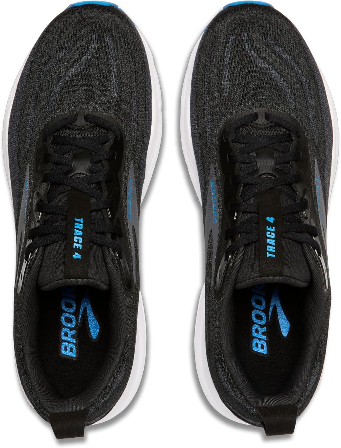 image:imageBrooks Mens Trace 4 Neutral Running ShoeBlackEbonyCloissonne