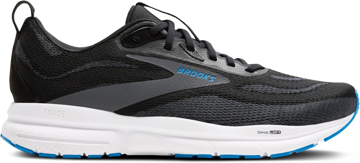 image:imageBrooks Mens Trace 4 Neutral Running ShoeBlackEbonyCloissonne