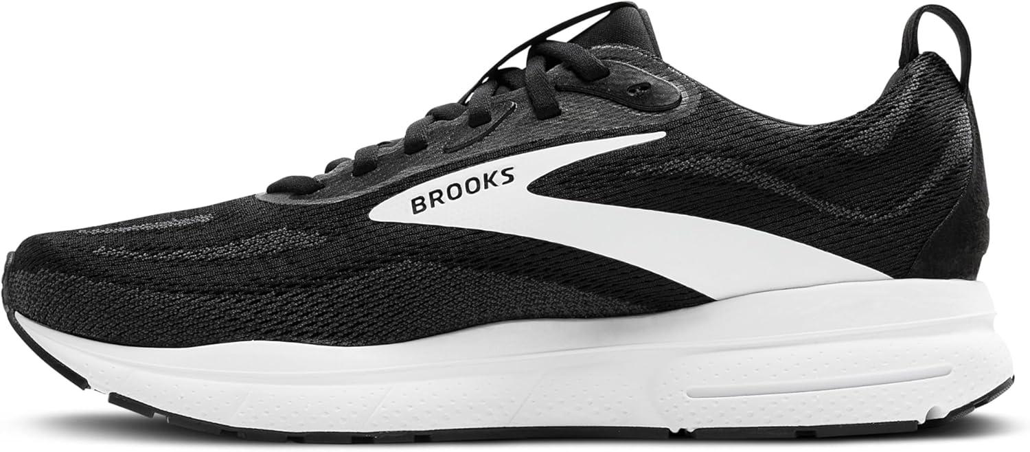 image:imageBrooks Mens Trace 4 Neutral Running ShoeBlackGreyWhite