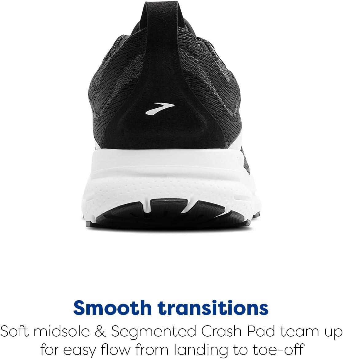 image:imageBrooks Mens Trace 4 Neutral Running ShoeBlackGreyWhite