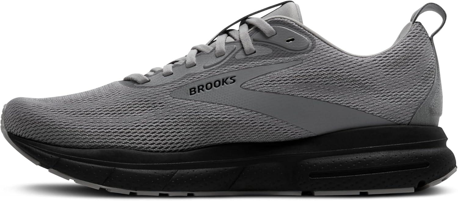 image:imageBrooks Mens Trace 4 Neutral Running ShoeGreyBlackEbony
