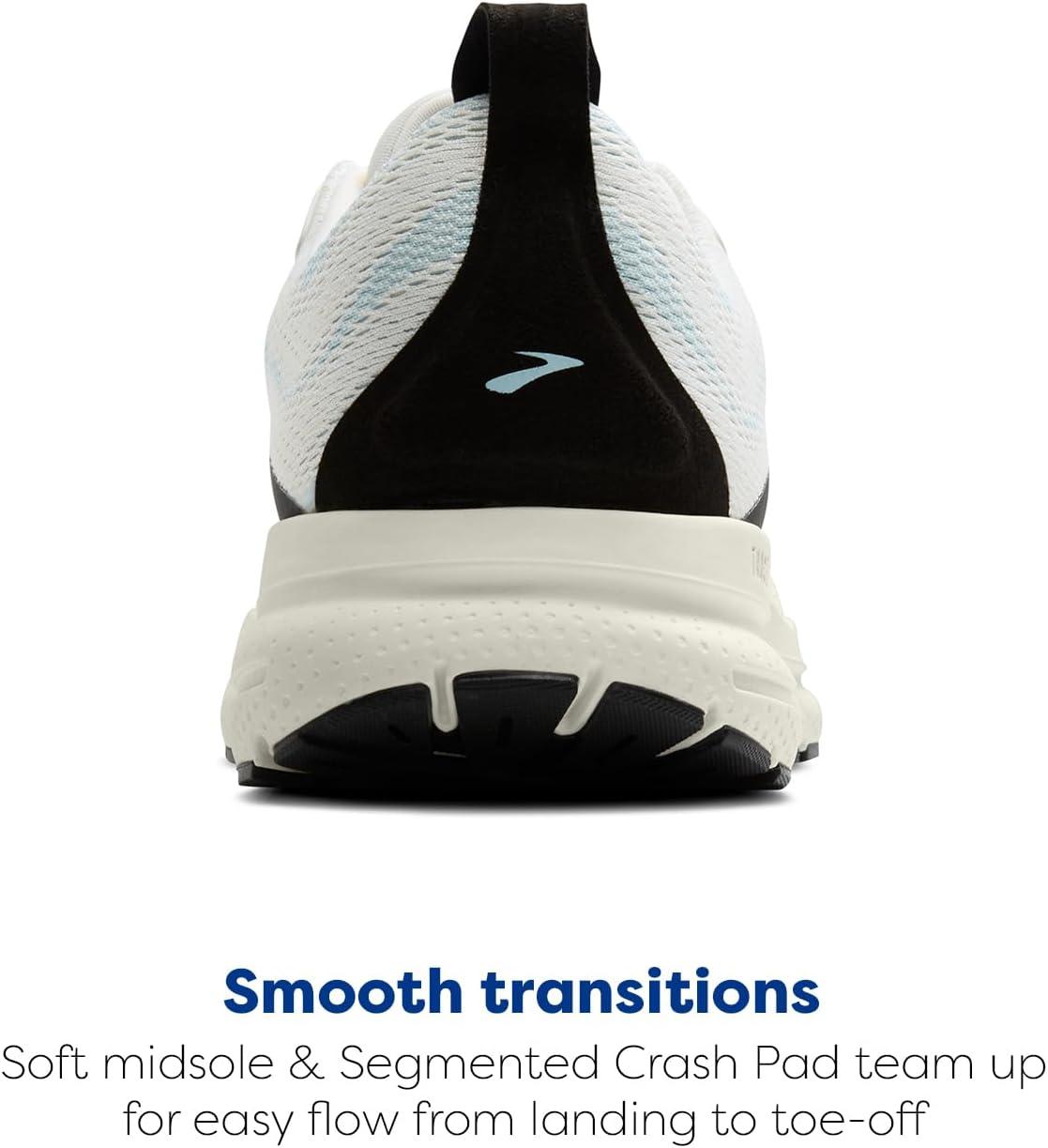 image:imageBrooks Mens Trace 4 Neutral Running ShoeGreyWinterskyBlack