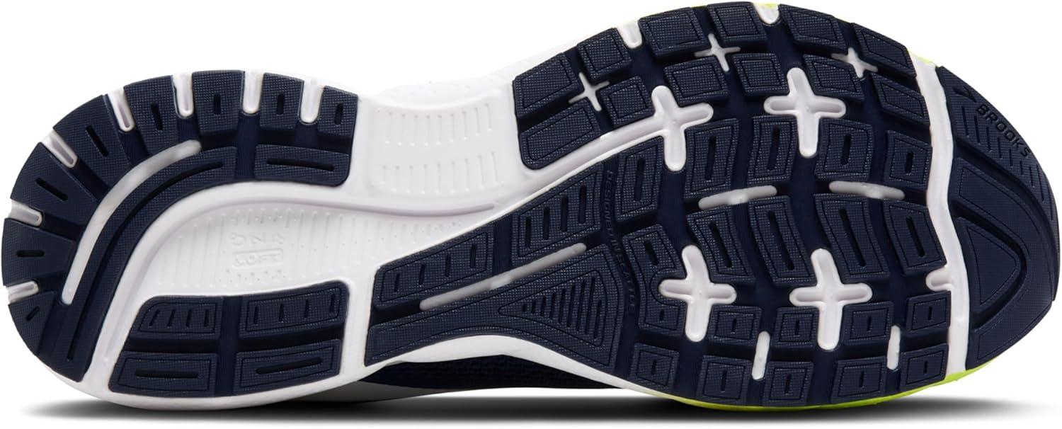 image:imageBrooks Mens Trace 4 Neutral Running ShoeNavyPeacoatAcid Lime