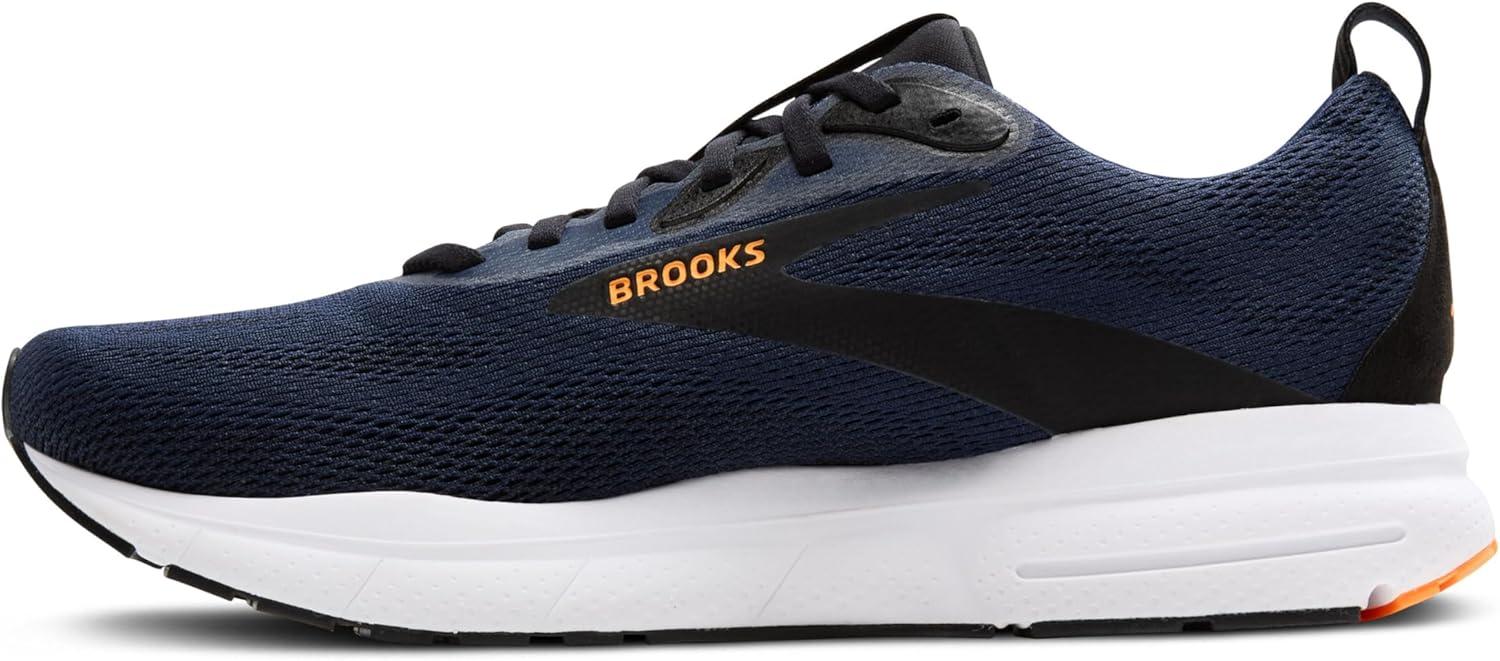 image:imageBrooks Mens Trace 4 Neutral Running ShoePeacoatBlackOrange Pop