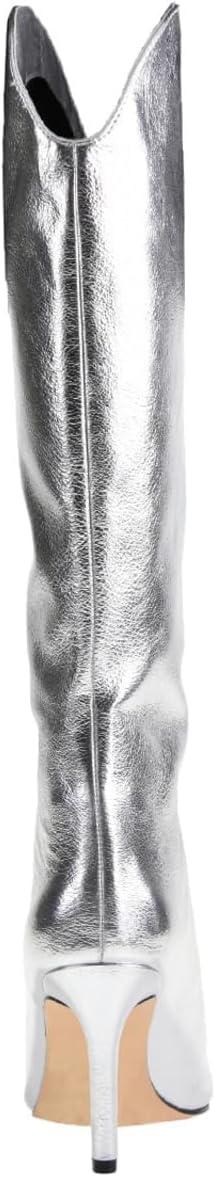 image:imageChinese Laundry Womens Fiora Knee High BootSilver