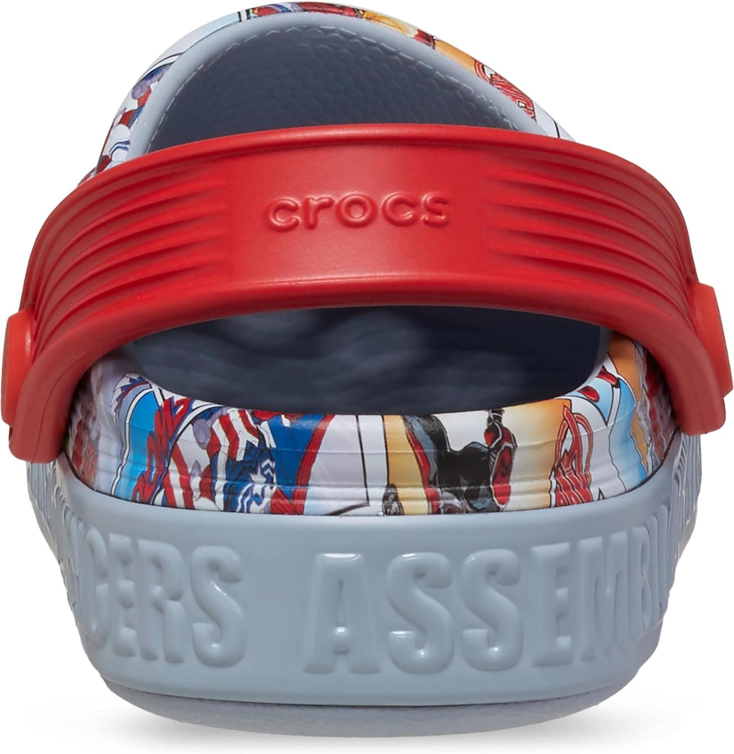 image:imageCrocs UnisexAdult Avengers Off Court Clogs ToddlerBlue Grey
