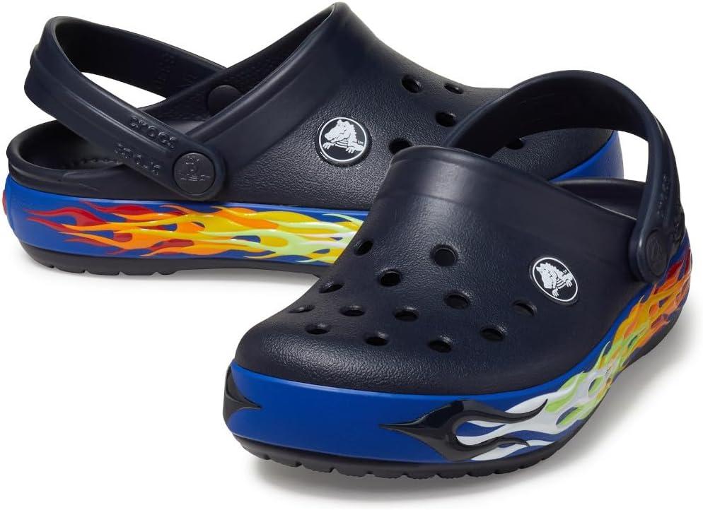 image:imageCrocs UnisexChild Crocband Cars Lightning McQueen Clogs Light Up ShoesDeep Navy