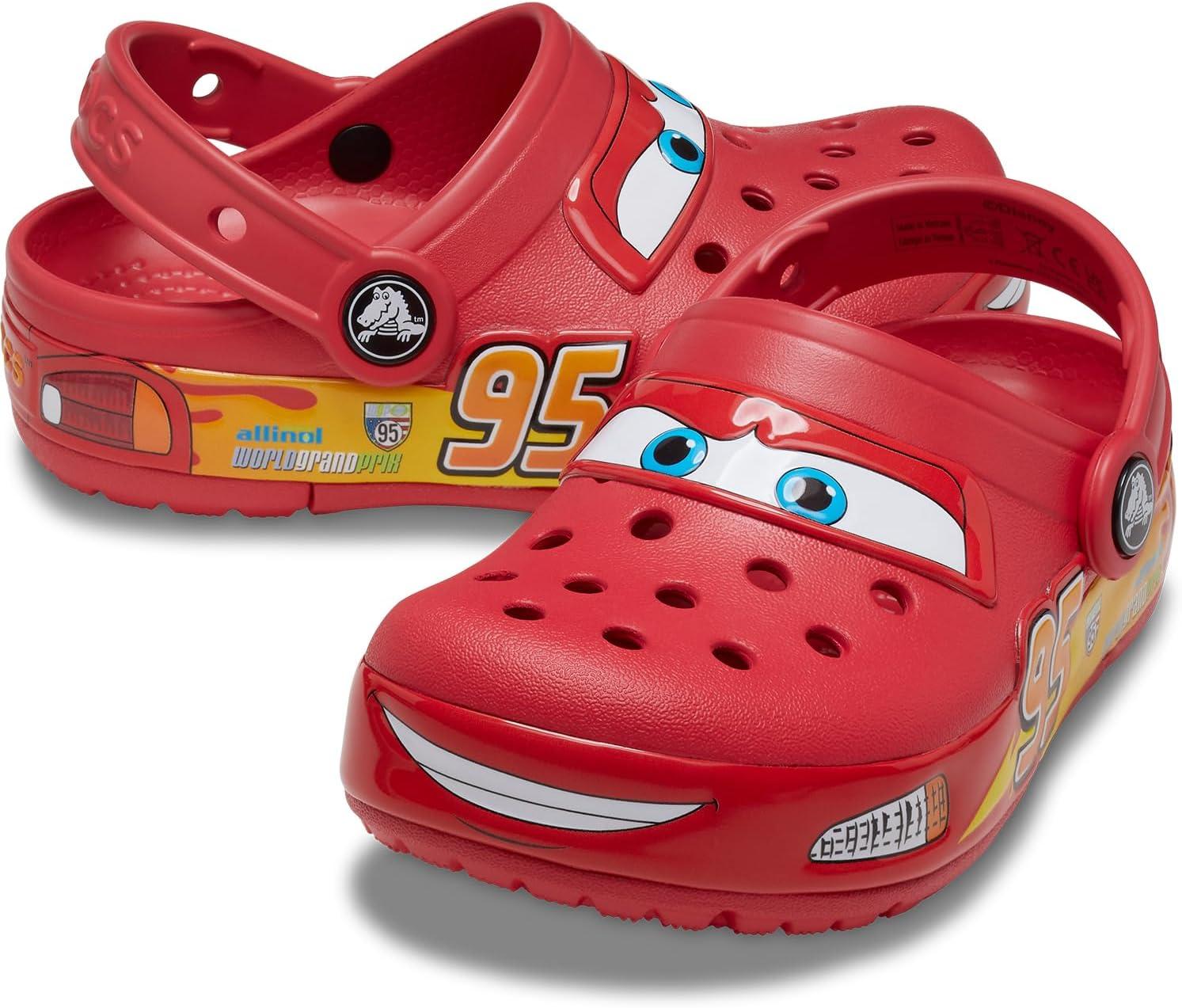 image:imageCrocs UnisexChild Crocband Cars Lightning McQueen Clogs Light Up ShoesRed