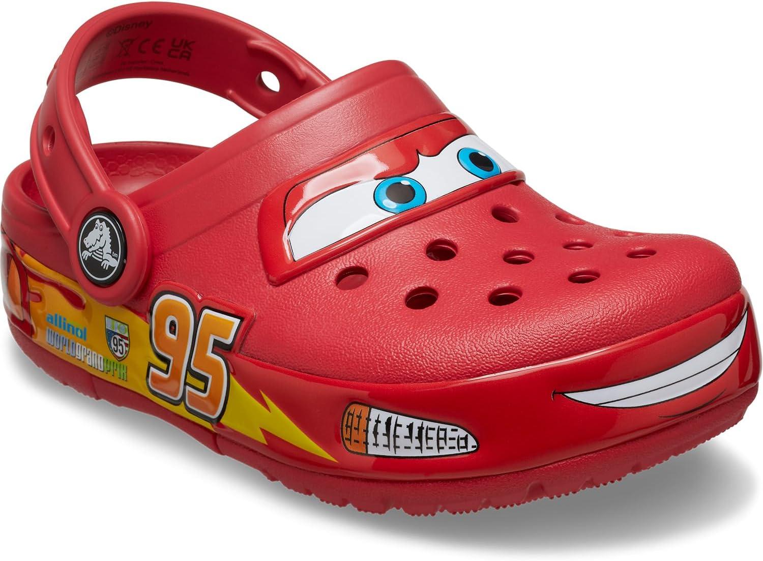 image:imageCrocs UnisexChild Crocband Cars Lightning McQueen Clogs Light Up ShoesRed