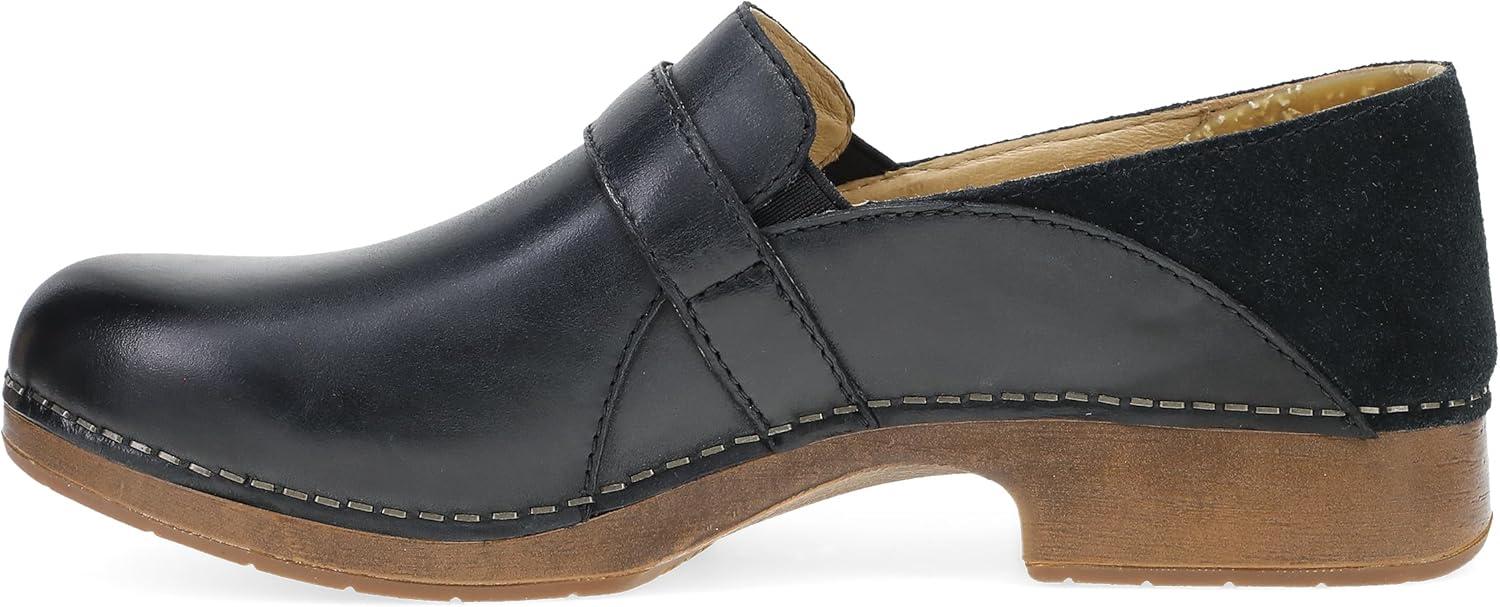 image:imageDansko Womens Loafer Clog Margaret ClosedBack SlipOn with Classic Hardware Low Profile Design ampamp AllDay ComfortBlack