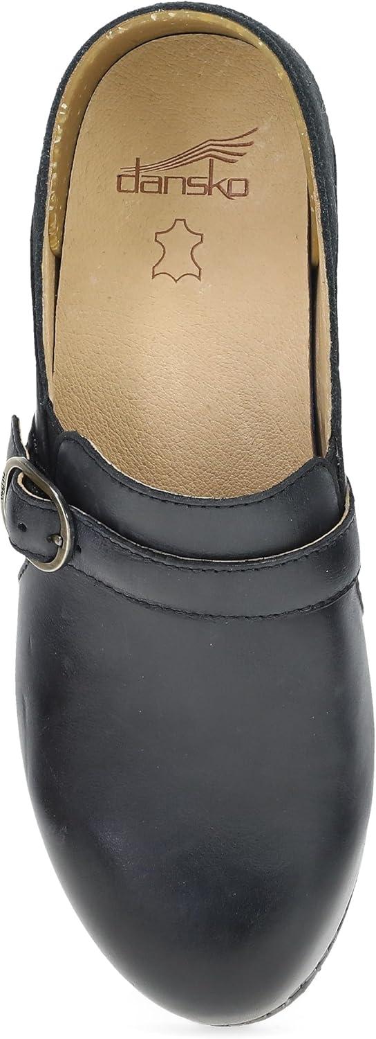 image:imageDansko Womens Loafer Clog Margaret ClosedBack SlipOn with Classic Hardware Low Profile Design ampamp AllDay ComfortBlack