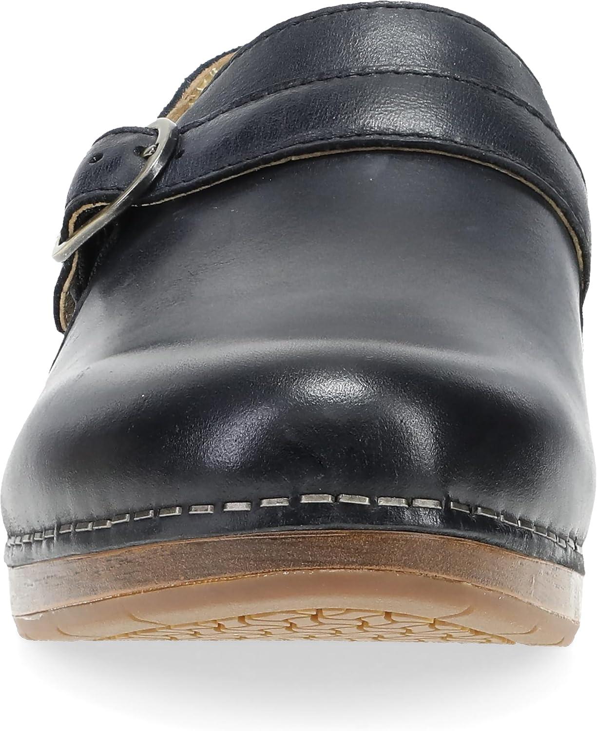 image:imageDansko Womens Loafer Clog Margaret ClosedBack SlipOn with Classic Hardware Low Profile Design ampamp AllDay ComfortBlack