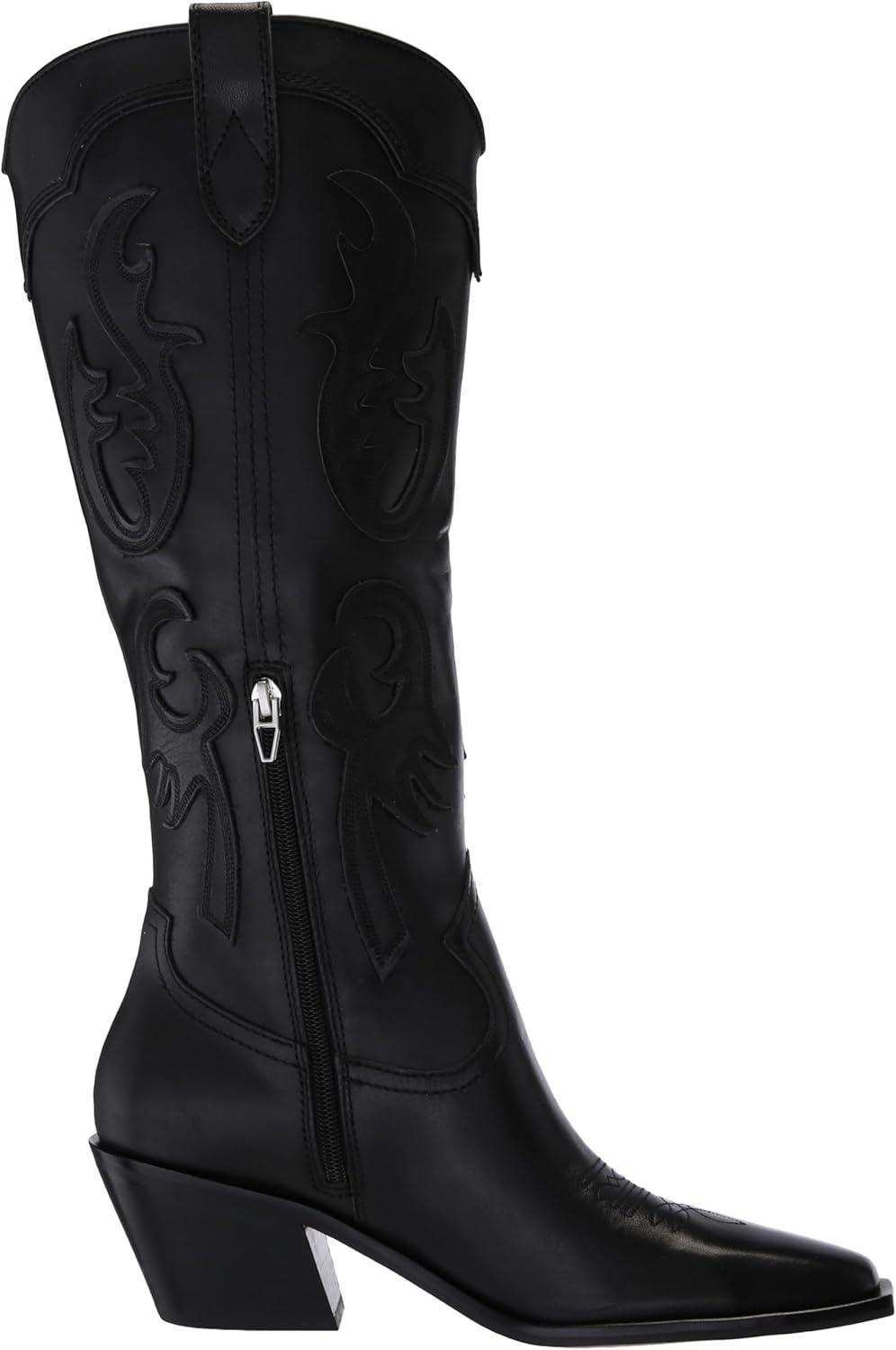 image:imageDolce Vita Womens Samsin Western BootBlack Leather