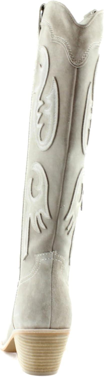 image:imageDolce Vita Womens Samsin Western BootTaupe Suede