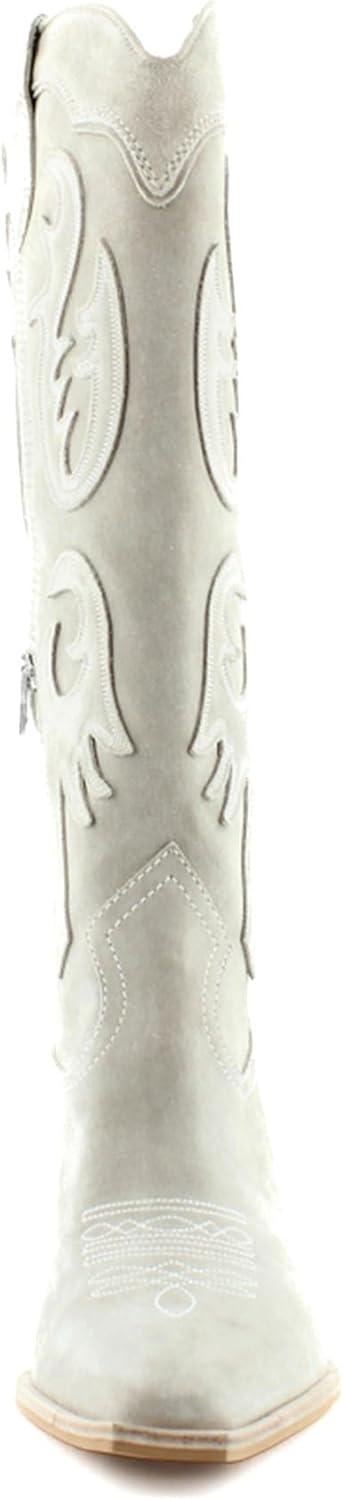 image:imageDolce Vita Womens Samsin Western BootTaupe Suede