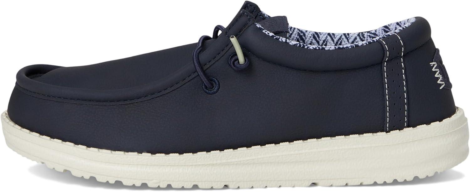 image:imageHEYDUDE Kids Wally Classic ToddlerLittleBig Kid LoaferNavy