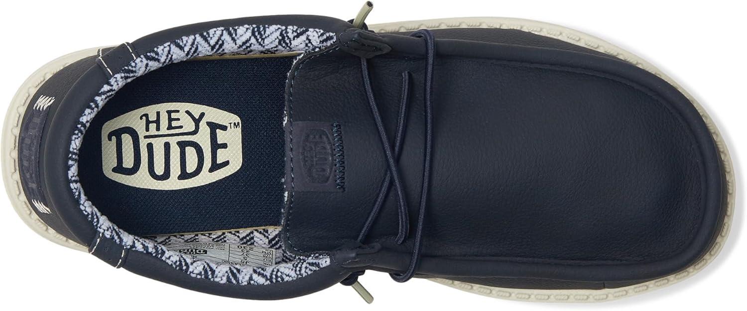 image:imageHEYDUDE Kids Wally Classic ToddlerLittleBig Kid LoaferNavy