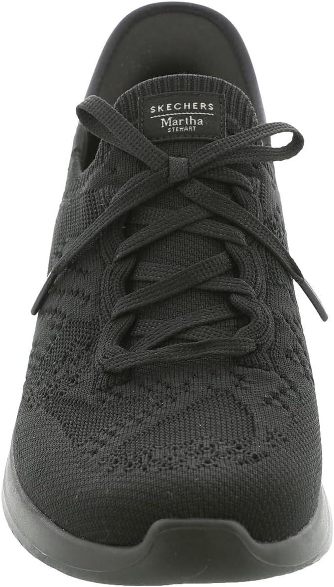 image:imageSkechers Womens Martha Stewart Ultra Flex 30Back on Track Hands Free SlipinsBlackBlackbbk