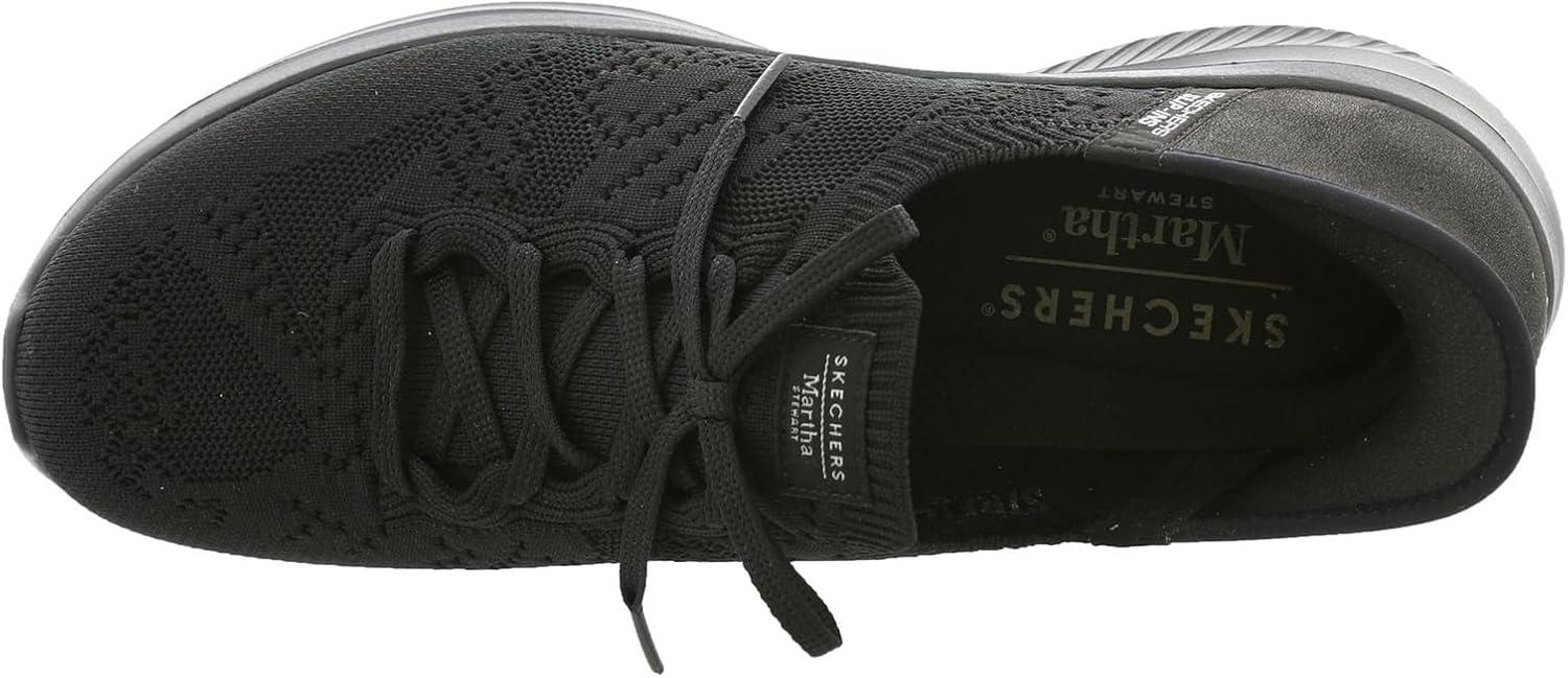 image:imageSkechers Womens Martha Stewart Ultra Flex 30Back on Track Hands Free SlipinsBlackBlackbbk