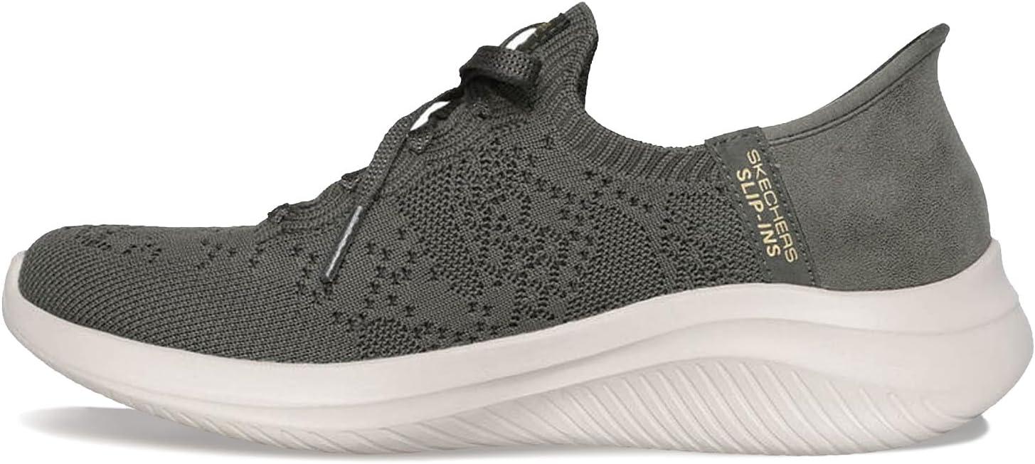 image:imageSkechers Womens Martha Stewart Ultra Flex 30Back on Track Hands Free SlipinsOlive