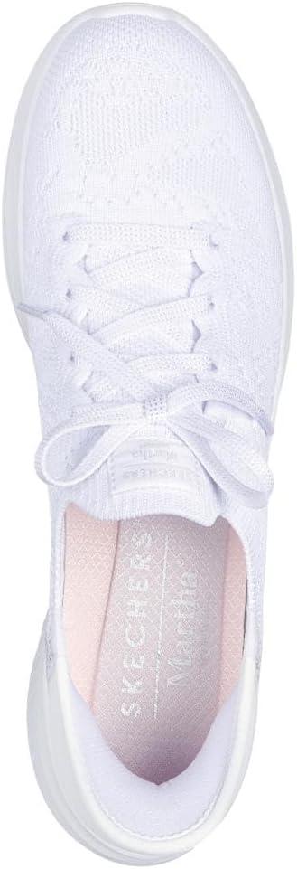 image:imageSkechers Womens Martha Stewart Ultra Flex 30Back on Track Hands Free SlipinsWhitewht