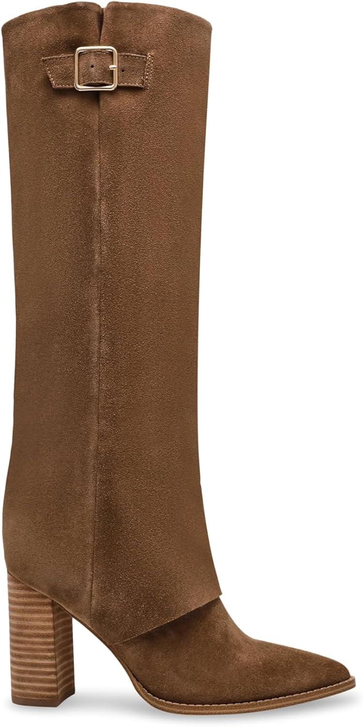 image:imageSteve Madden Womens Brailey Knee High BootSand Suede