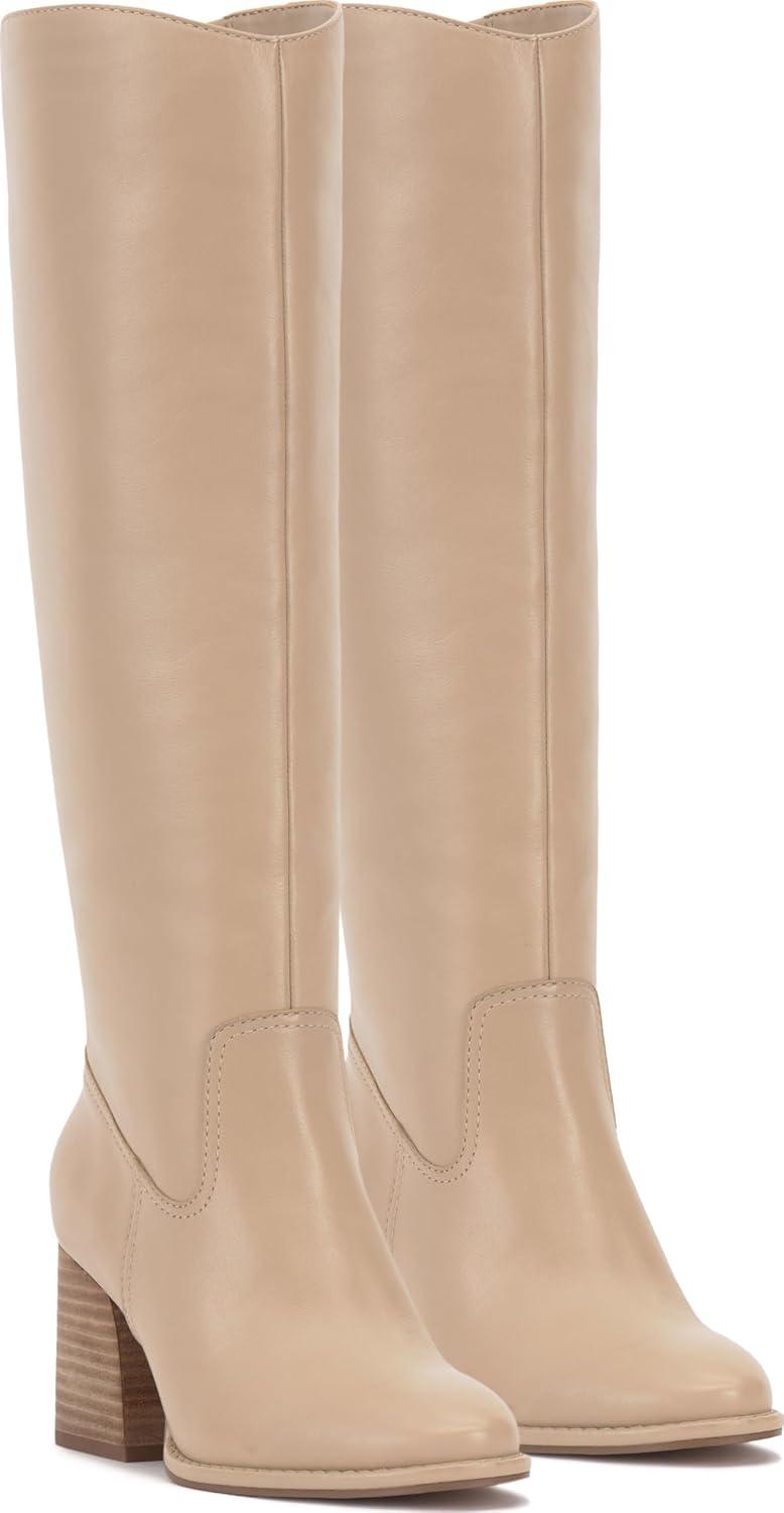 image:imageVince Camuto Womens Leila Knee High BootSoft Buff Wide Calf
